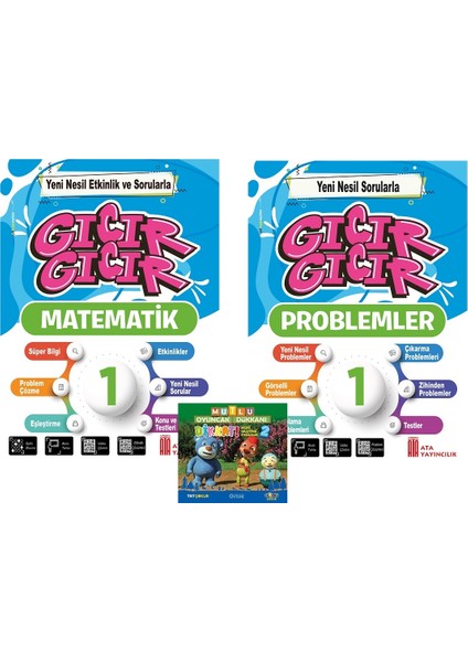 Ata Yayıncılık 1. Sınıf Gıcır Gıcır Matematik – Problem Kitabı