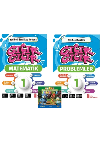 Ata Yayıncılık 1. Sınıf Gıcır Gıcır Matematik – Problem Kitabı