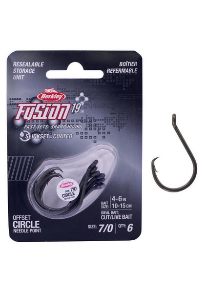 FUSION19 Circle Olta Iğnesi Standart-No:5-0-6lı