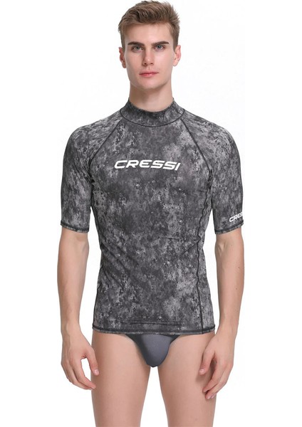 Rash Guard Man T-Shirt Black - Orange-M - No:3 fırsatları