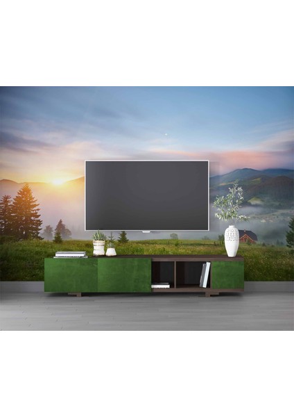 Dağ Bulut Gündoğumu Manzaralı modelleri