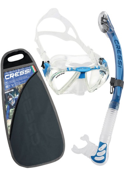 Penta - Alpha Maske Şnorkel Set Clear - Blue indirimleri