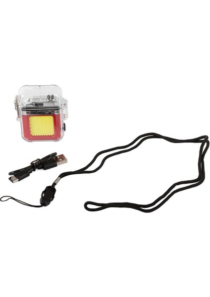LED Lambalı Elektrikli USB Plazma Çakmak