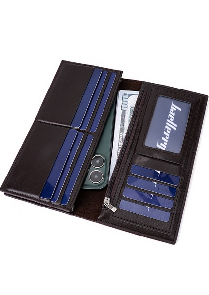 Pu Deri Cüzdan Telefon Saklama Çantası Kart Tutucu Fermuarlı Çanta (Yurt Dışından) indirimleri