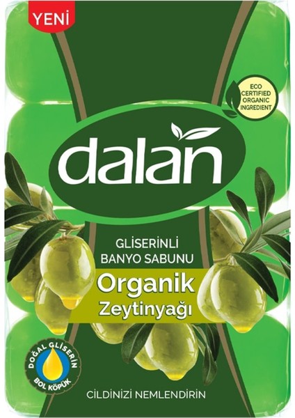 Marka: Gliserinli Organik Zeytinyağlı Banyo Sabunu 4 x 150 gr Kategori: Banyo Sabunu
