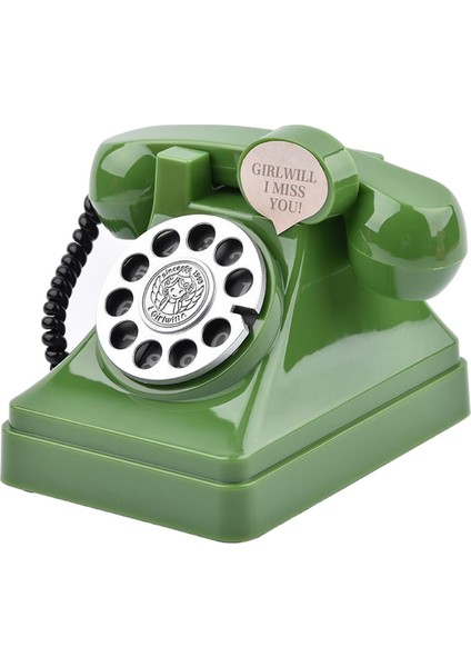 Heykelcik Telefon Para Tasarrufu Pot Raf Ev Odası Yeşil (Yurt Dışından) fiyatları