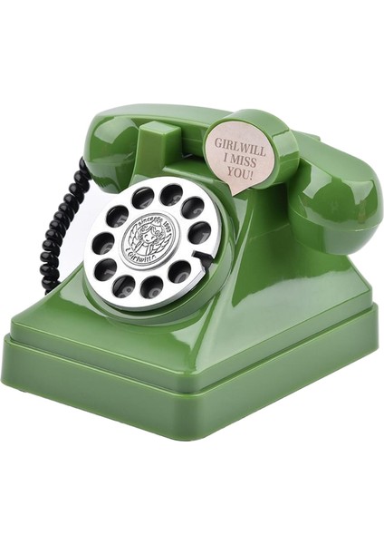 Heykelcik Telefon Para Tasarrufu Pot Raf Ev Odası Yeşil (Yurt Dışından) modelleri