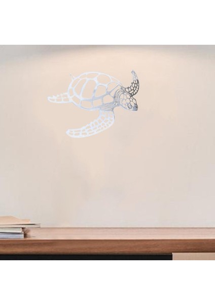 Duvar Demir Kaplumbağa Süsleme Sanatı Asılı Heykel Figürler Banyo Dekor Hediye 30X28 cm (Yurt Dışından) fırsatları