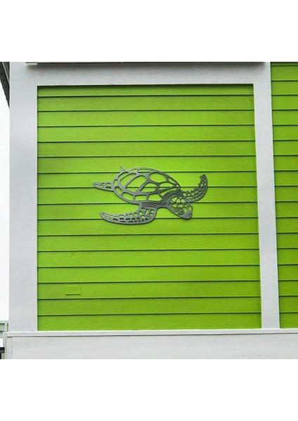 Duvar Demir Kaplumbağa Süsleme Sanatı Asılı Heykel Figürler Banyo Dekor Hediye 30X28 cm (Yurt Dışından) indirimleri