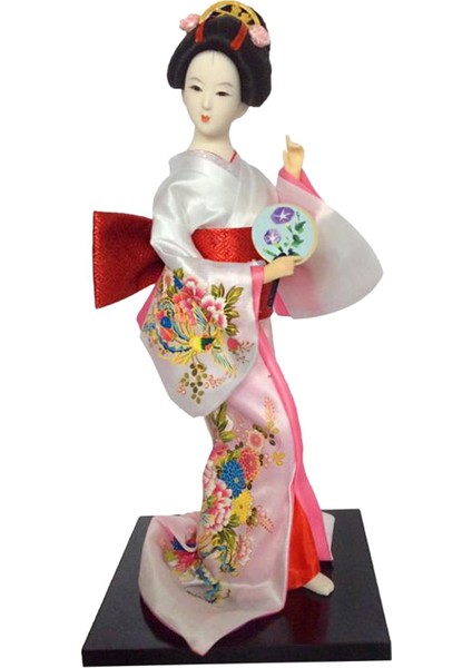 12 "japon Geyşa Oryantal Heykelciği Dekorasyon Için ve (Yurt Dışından)