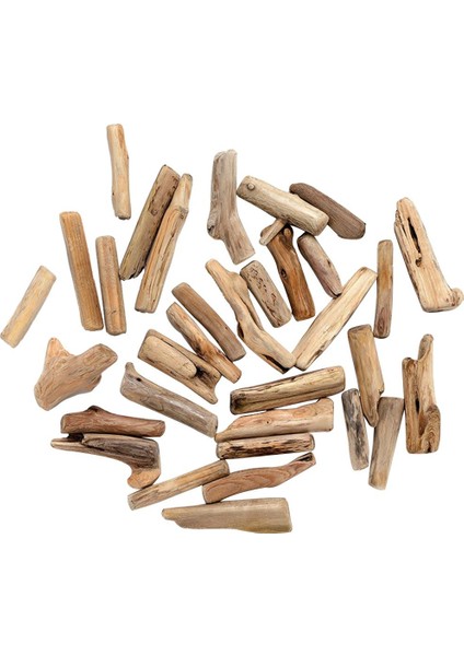 50 Adet/paket Driftwood Ahşap El Yapımı Için Çoklu Şekiller (Yurt Dışından)