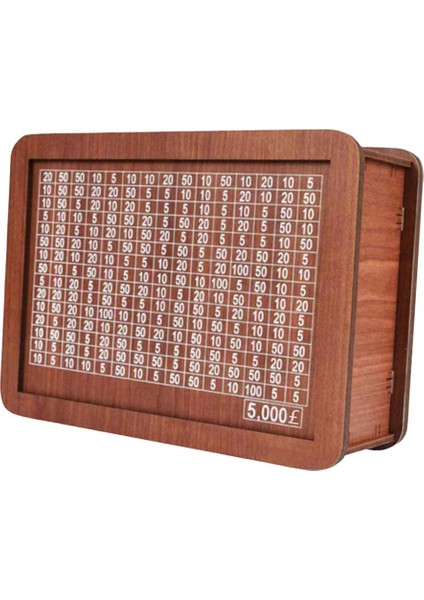 Para Hedefli ve Numaralı Sayaç Göstergeli Retro Kumbara Para Tasarrufu 5000 Pound (Yurt Dışından)
