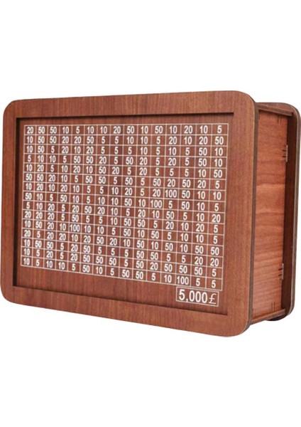 Para Hedefli ve Numaralı Sayaç Göstergeli Retro Kumbara Para Tasarrufu 5000 Pound (Yurt Dışından)