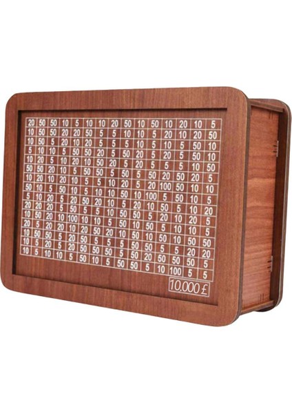 Para Hedefli ve Numaralı Sayaç Göstergeli Retro Kumbara Para Tasarrufu 10000 Pound (Yurt Dışından)