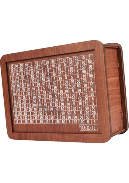 Para Hedefli ve Numaralı Sayaç Göstergeli Retro Kumbara Para Tasarrufu 10000 Pound (Yurt Dışından)