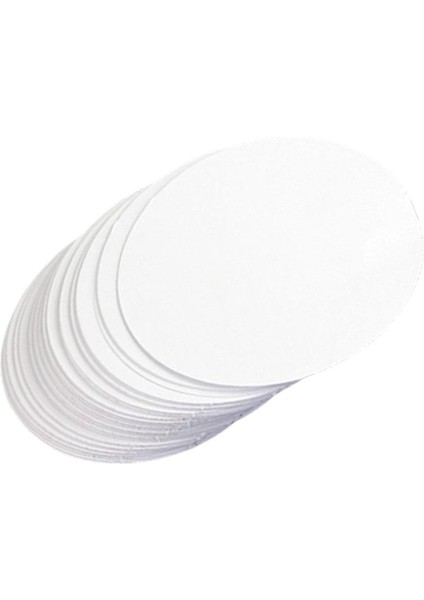 100 Adet Düğme Rozeti Boş Kağıt Yuvarlak Boş Kart Düğme Rozeti Için 58MM Yapmak (Yurt Dışından)