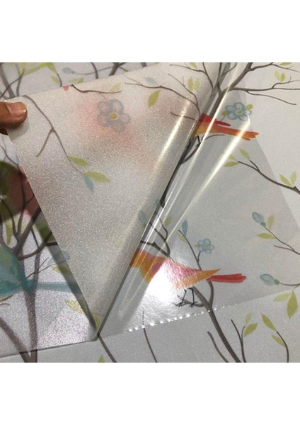 Pencere Gizlilik Filmi Kuş Pencere Yatak Odası Yurt Otel Için Statik Sarılır 45CMX200CM (Yurt Dışından) fiyatları