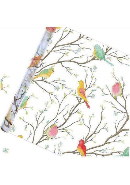 Pencere Gizlilik Filmi Kuş Pencere Yatak Odası Yurt Otel Için Statik Sarılır 45CMX200CM (Yurt Dışından) fırsatları