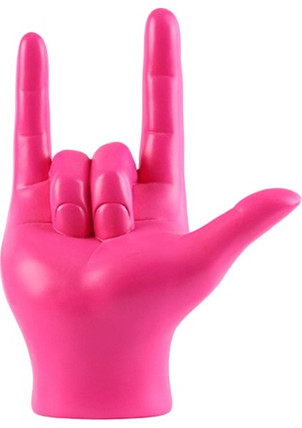 1 Adet Paskalya Adası Heykeli Dekorasyon Ahu Oturma Odası Masası Süsleri Pembe (Yurt Dışından)