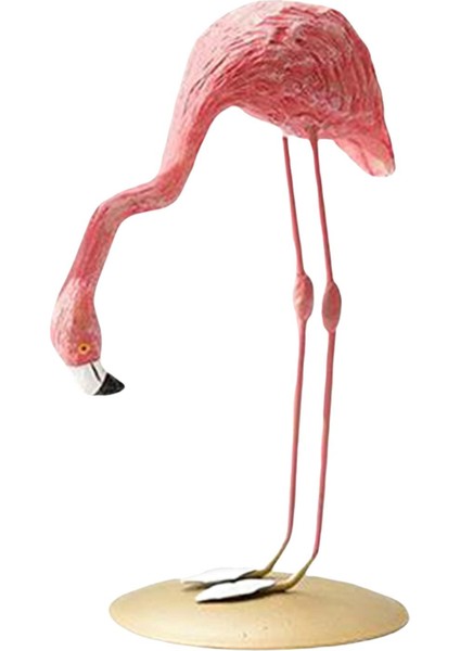 Reçine Flamingo Heykelcik Heykel Heykel Dekor Kafası Aşağı 8.5CMX14CM (Yurt Dışından)
