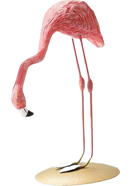 Reçine Flamingo Heykelcik Heykel Heykel Dekor Kafası Aşağı 8.5CMX14CM (Yurt Dışından)