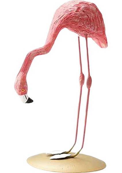 Reçine Flamingo Heykelcik Heykel Heykel Dekor Kafası Aşağı 8.5CMX14CM (Yurt Dışından)