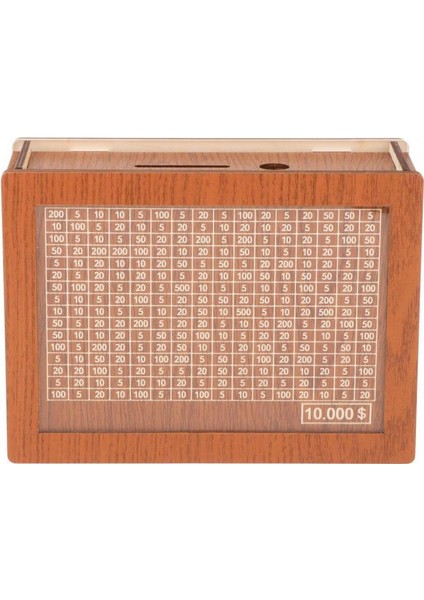 Sayaç Göstergeli, Para Hedefli ve Numaralı Retro Kumbara Para Tasarrufu 10000 Dolar (Yurt Dışından)