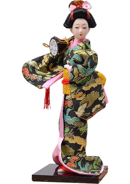 Japon Geyşa Minyatür El Yapımı Heykelcik I E (Yurt Dışından)