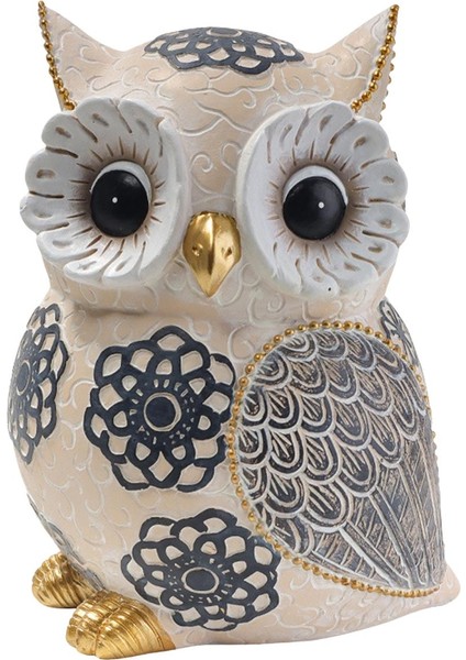 Baykuş Süsleme Baykuş Heykeli Dekoratif Çalışmalar Baykuş (Yurt Dışından)