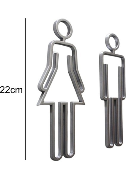 Kadın Tuvalet Çıkartmaları Şekil Set Mağaza Için Dekor (Yurt Dışından) modelleri