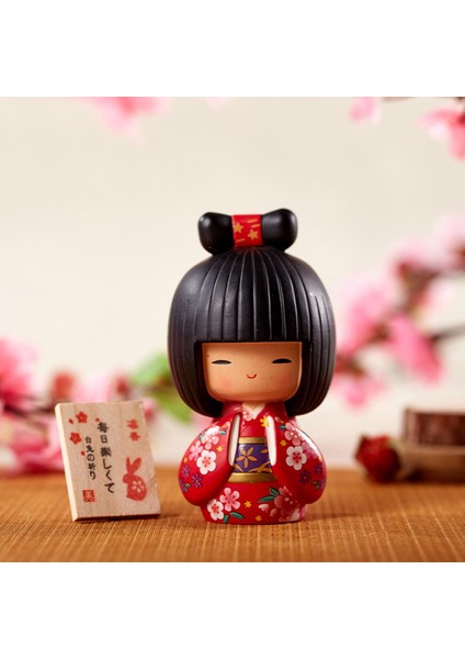 Doğum Günü Kırmızısı Için Asyalı Kız Heykelleri (Yurt Dışından) modelleri