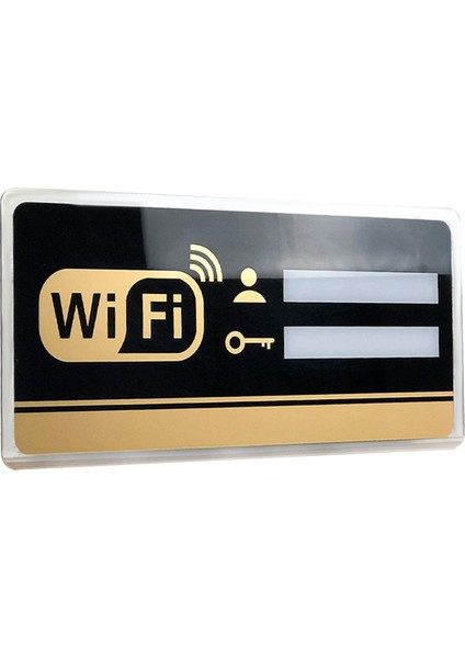 Wifi Işaret Aynası El Yazısı Hesap Şifresi 10CM × 20CM (Yurt Dışından)