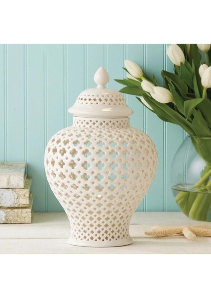 Zencefil Kavanoz Kapaklı Içi Boş I El Sanatları Oyma Kafes Evrensel Tank1 (Yurt Dışından) modelleri