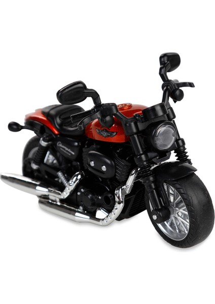 Vardem Çek Bırak1:14 Die-Cast Clasic Motosiklet Kiremit