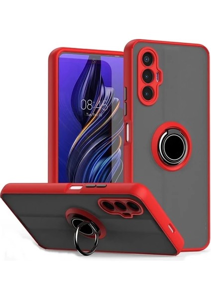 Tecno Pova 3 Kılıf Montreal Yüzüklü Mat Kapak