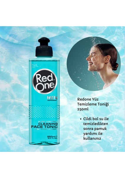 Yüz Temizleme Toniği 250ML Temizleyici Tonik Cilt Bakımı Yüz Temizleme