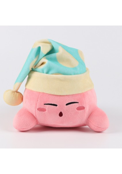 Yeni Kirby Sevimli Gece Içkisi Tarzı Kirby Peluş Oyuncak Bebek (Yurt Dışından)