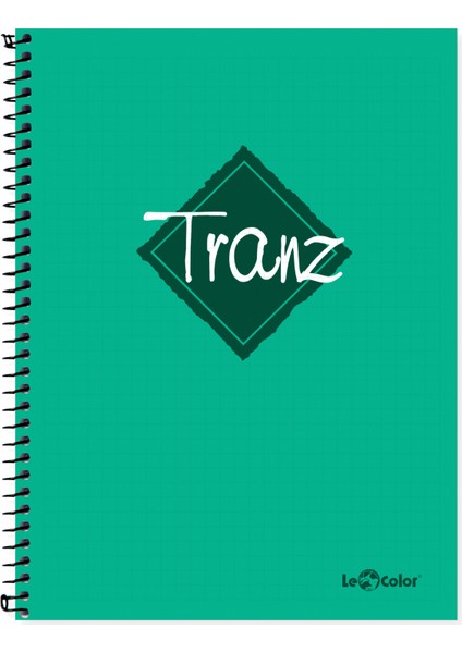 A5 Defter Kareli 200 Syf Yeşil Tranz