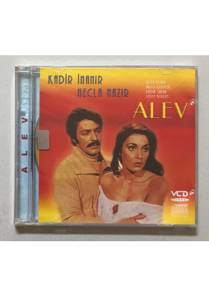 Kadir Inanır Necla Nazır Alev CD (Jelatininde Sıfır Orjnal Dönem Baskı Vcd)