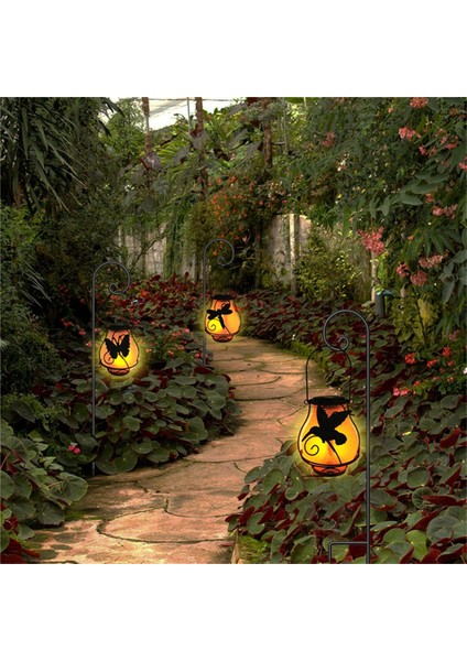 Açık Fenerler Güneş Fener Işıkları, Alev Işıkları, Bahçe Dekoru Için Suya Dayanıklı Asma C (Yurt Dışından) indirimleri