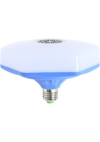 LED Ses Kontrolü Vida Sihirli Top Dönen Renkli Ampul Kristal Bluetooth Sahne Işık Flaş Ktv Mavi Için (Yurt Dışından)