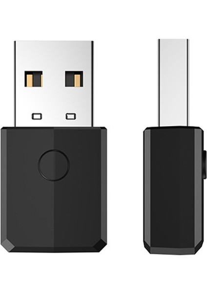USB Bluetooth 5.0 Verici Alıcı, 4'ü 1 Arada Mini Kablosuz Ses Adaptörü, 3,5 mm Bluetooth Aux Adaptörü (Yurt Dışından)