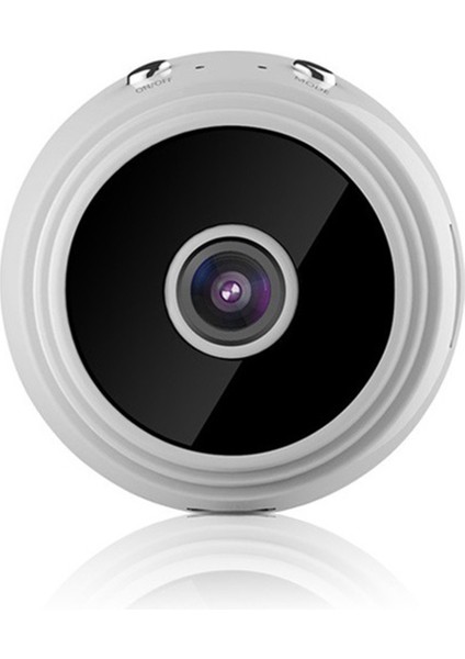 A9 Kamera Taşınabilir Kablosuz Kamera Wifi Kamera Ev Hd Güvenlik Kamerası Açık Spor Kamera Web Kamerası, Siyah (Yurt Dışından)