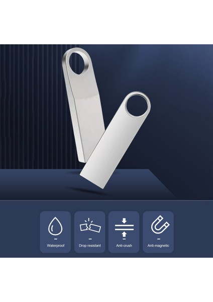 USB Flash Sürücü 128 GB Memory Stick Usb3.0 Araba Müzik Yüksek Hızlı U Disk 128 GB Bilgisayar Sistemi Diski Taşınabilir U Disk (Yurt Dışından)