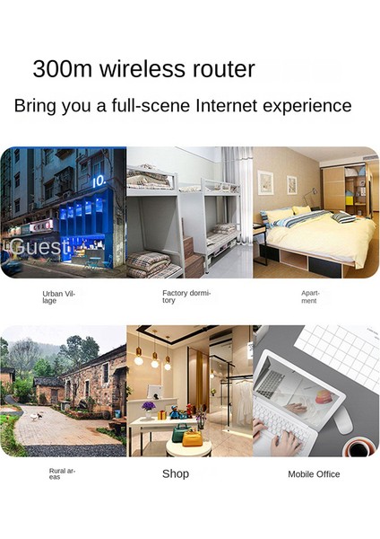 4g Wifi Yönlendirici 300M Mımo 3xlan Bağlantı Noktası 802.11B/G, 4X5DBI Antenli Yuvalı (Ab Fişi) (Yurt Dışından)