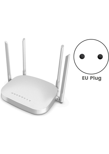 4g Wifi Yönlendirici 300M Mımo 3xlan Bağlantı Noktası 802.11B/G, 4X5DBI Antenli Yuvalı (Ab Fişi) (Yurt Dışından)