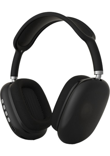 Bluetooth 5.0 Kulaklık, Kulak Üstü Kablosuz Kulaklık, Oyun Konsolu Için, Bilgisayar (Siyah) (Yurt Dışından)