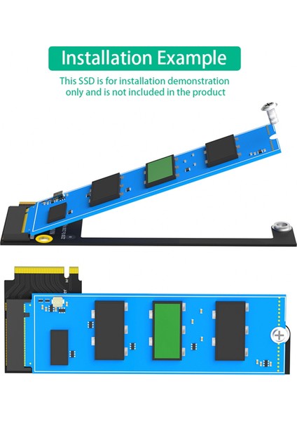 Ally El Dönüşümü 2230 Ila 2280 SSD Sabit Disk Genişletme Kartı Nvme M-Key M.2 Pcıe 4.0 Adaptörü (Yurt Dışından)