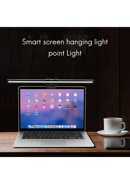 Monitör Işık Çubuğu-Bilgisayar LED Lambası USB Destekli, Otomatik Karartma ve Ton Ayarlama ve Ofis/ev Için Temas Sensörü (Yurt Dışından)