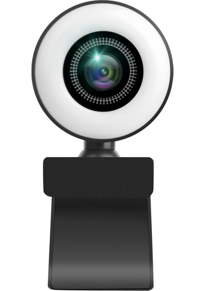 1080P Web Kamerası Dolgu Işığına Sahip Dahili Mikrofon Web Kamerası Canlı Video/görüntülü Arama/çevrimiçi Toplantı Için Uygundur (Yurt Dışından)